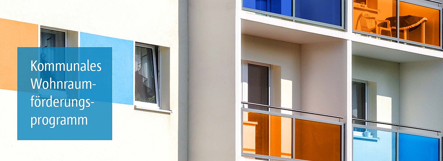 Kommunales Wohnraumförderungsprogramm (KommWFP) der BayernLabo Neubaugebäude finanziert durch Wohnungsförderungsprogramm der BayernLabo.