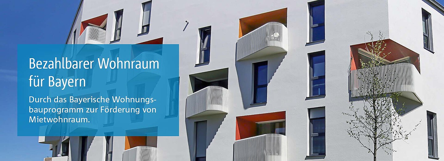 Mietwohngebäude: Einkommensorientierte Förderung im Bayerischen Wohnungsbauprogramm für Mietwohnraum der BayernLabo