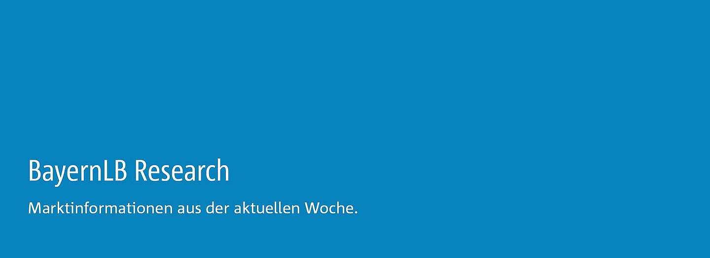 Marktinformationen der BayernLabo aus der aktuellen Woche Bannerbild zu Marktinformationen der BayernLabo durch BayernLB Research.
