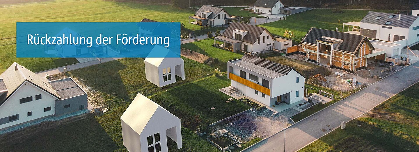 Tilgung der Eigenwohnraumförderung | BayernLabo Nach Fertigstellung erfolgt die Rückzahlung der Förderung an die BayernLabo.