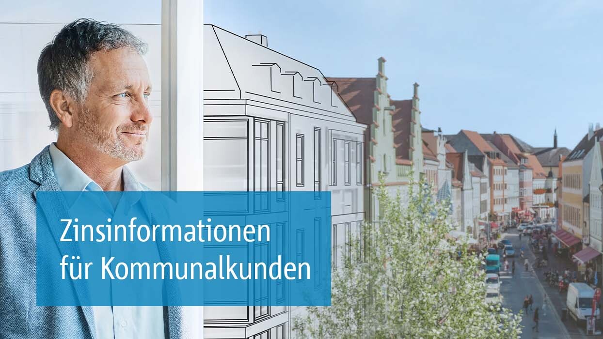 Zinsinformationen zu Förderkrediten für Kommunalkunden durch die BayernLabo.