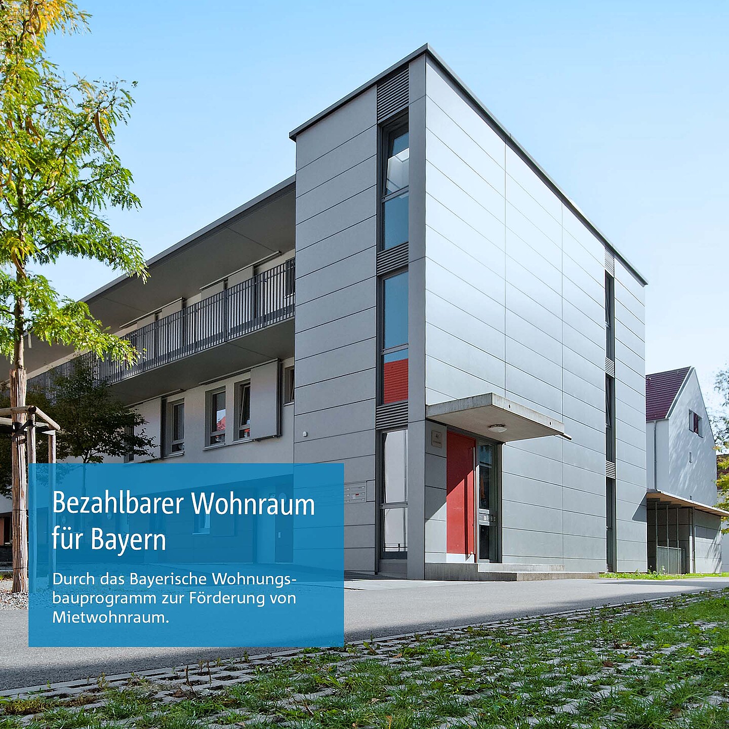 Bayerisches Wohnungsbauprogramm: Staatliche Förderung zur Finanzierung von Mietwohnungen | BayernLabo Mietwohngebäude: Staatliche Förderung von Mietwohnraum durch das Bayerische Wohnungsbauprogramm der BayernLabo