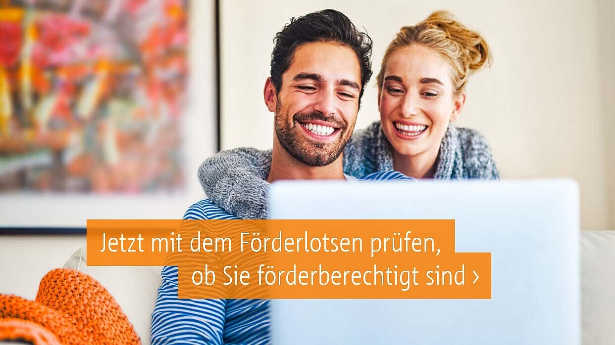 Jetzt mit dem Förderlotsen prüfen, ob Sie für die Eigenraumförderung der BayernLabo förderberechtigt sind!